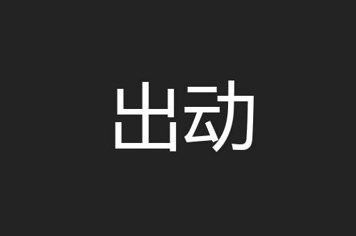 出动