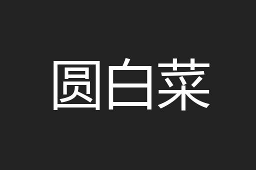 圆白菜