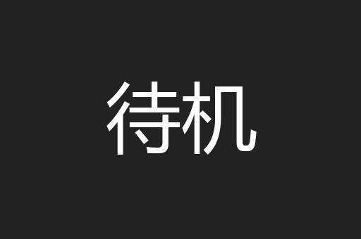 待机