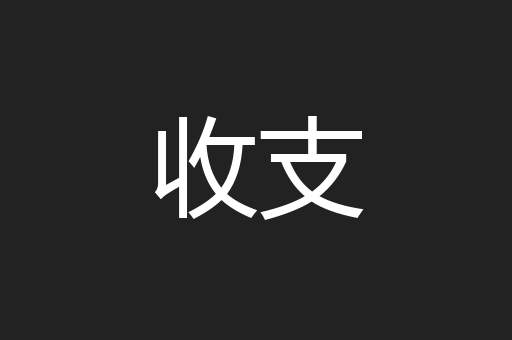 收支