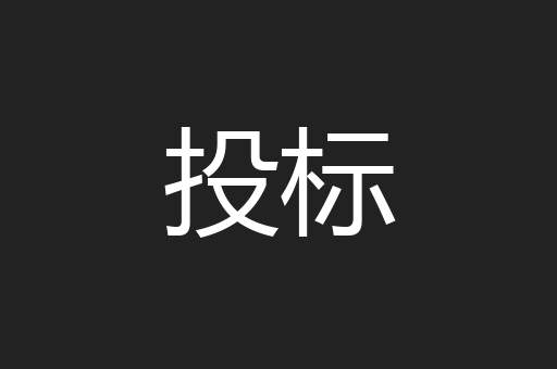 投标