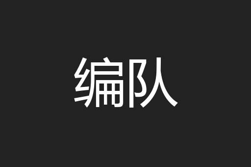 编队