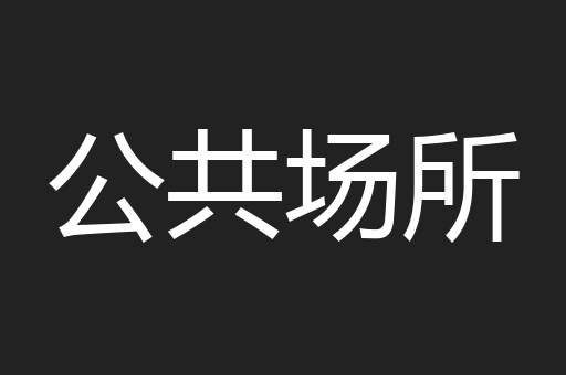 公共场所