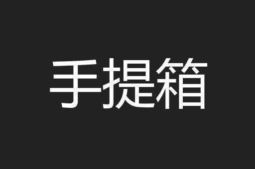 手提箱