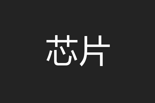 芯片