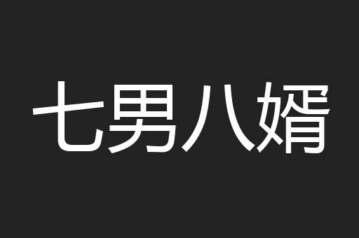七男八婿