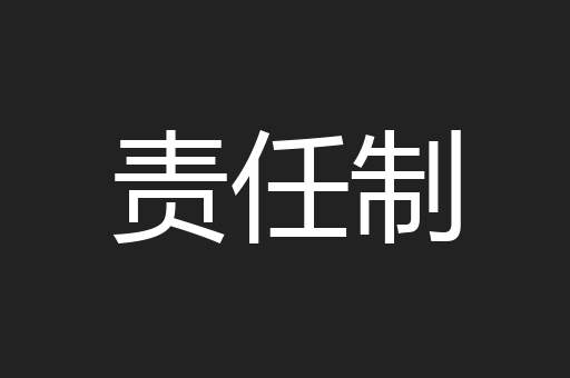 责任制