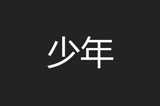 少年