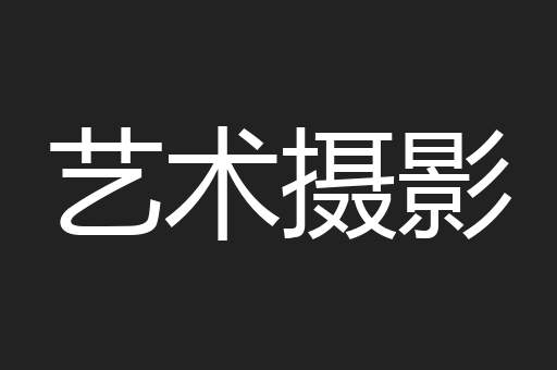 艺术摄影