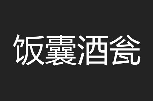 饭囊酒瓮
