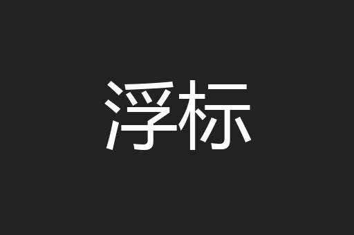 浮标