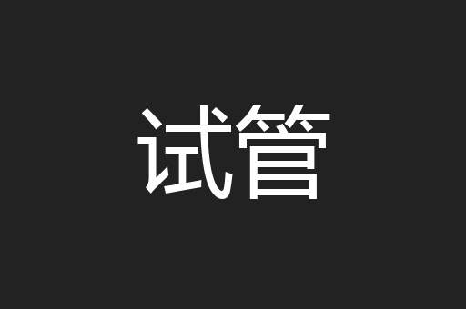试管
