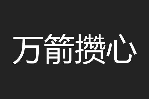 万箭攒心