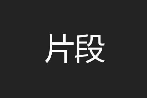 片段