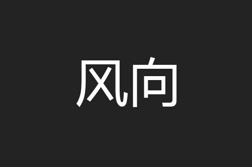 风向