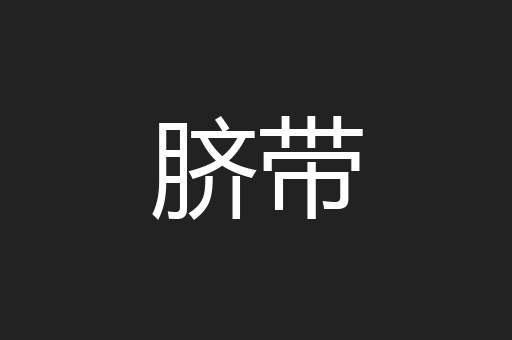 脐带