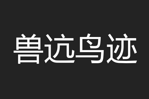 兽迒鸟迹