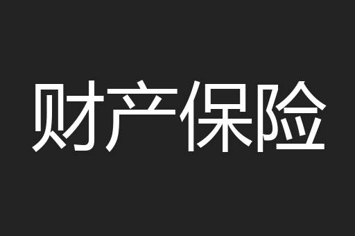 财产保险
