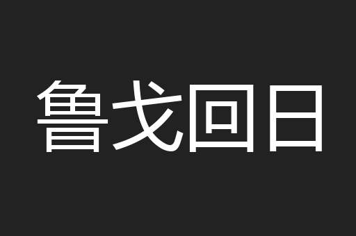 鲁戈回日