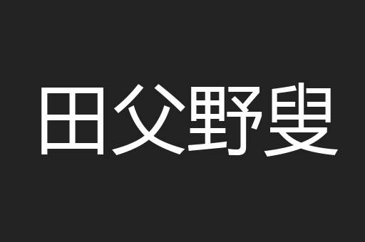 田父野叟