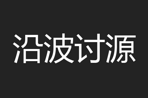 沿波讨源