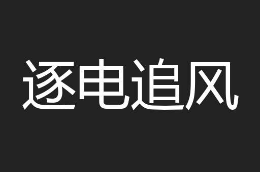逐电追风