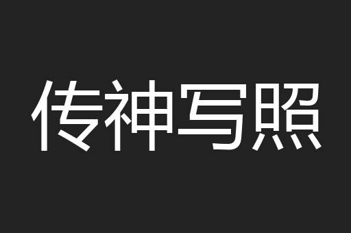 传神写照