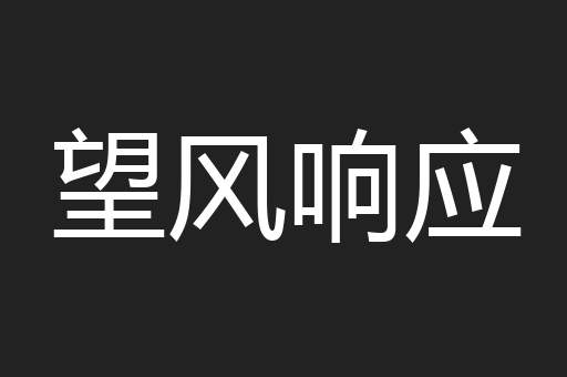 望风响应