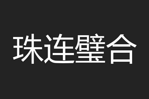 珠连璧合