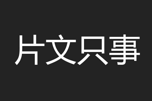 片文只事