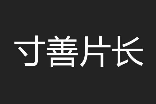 寸善片长