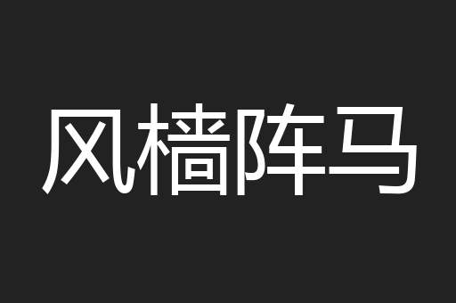 风樯阵马