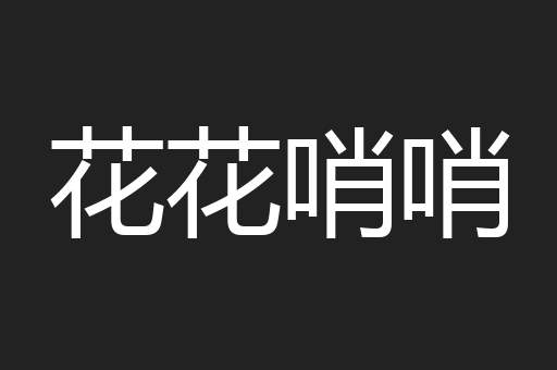 花花哨哨