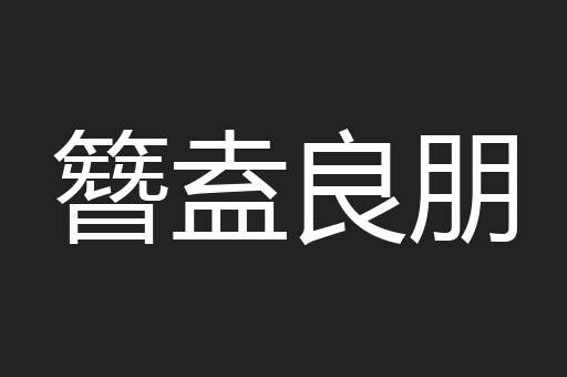 簪盍良朋
