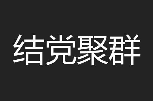 结党聚群