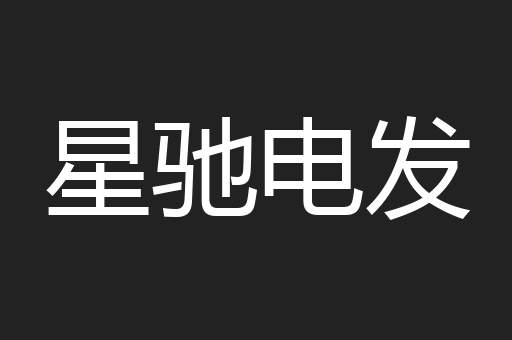 星驰电发