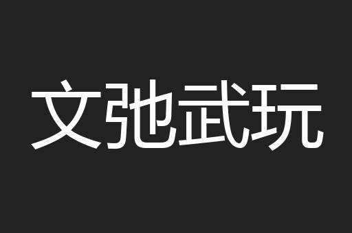 文弛武玩