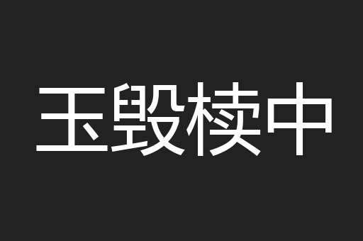 玉毁椟中