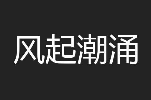 风起潮涌