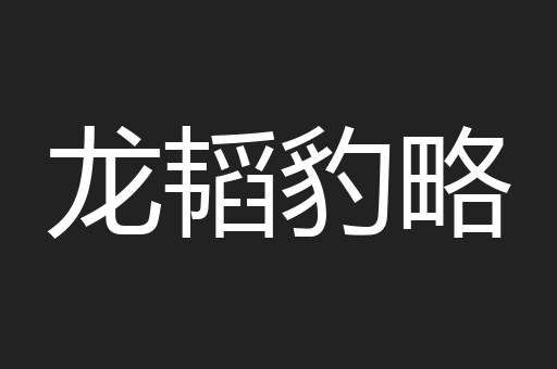 龙韬豹略