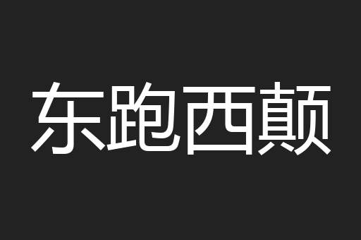 东跑西颠