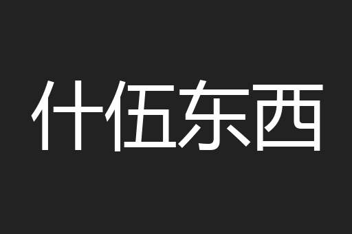 什伍东西