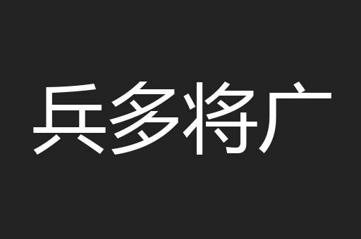 兵多将广