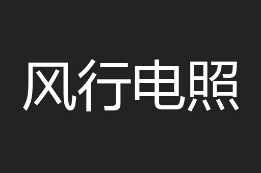 风行电照
