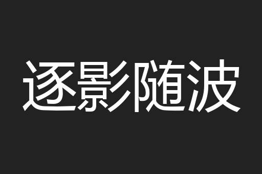逐影随波