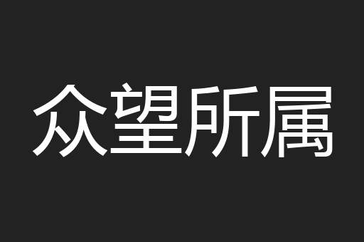 众望所属