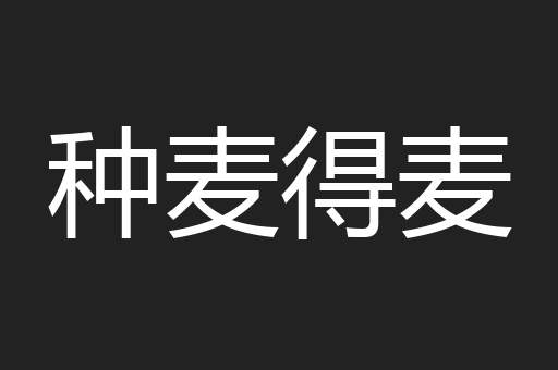 种麦得麦