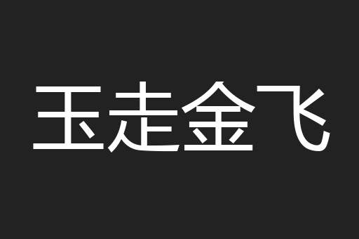 玉走金飞