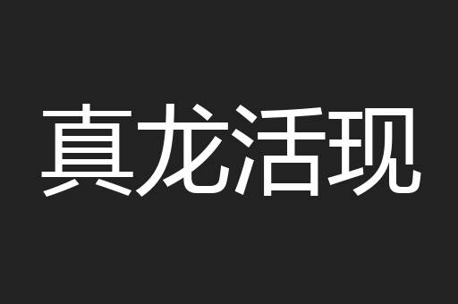真龙活现