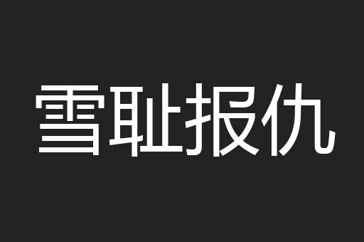 雪耻报仇